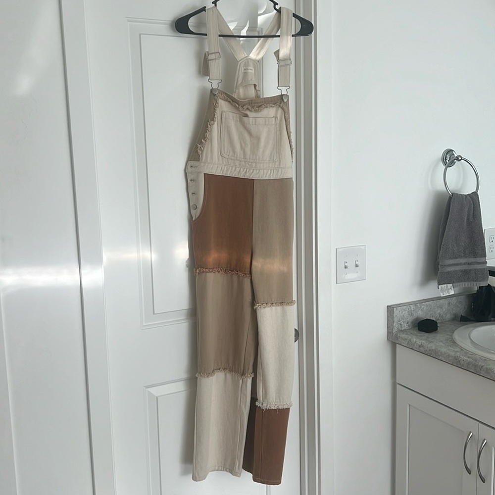 Patchwork Overalls - image 1